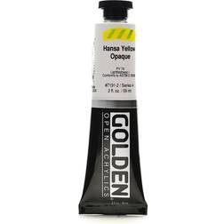 Golden Open Acrylics Hansa Yellow Opaque, 2 oz Tube