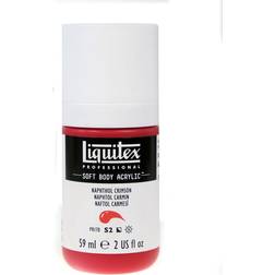 Liquitex Professional Soft Body Acrylic Color, 2 oz. Naphthol Crimson