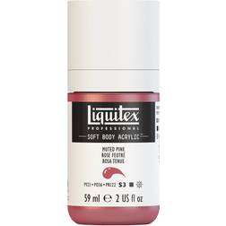 Liquitex Soft Body Artist Acrylics Muted Pink, 2 oz Tube