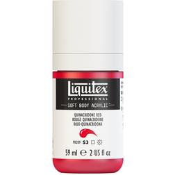 Liquitex Professional Soft Body Acrylic Color, 2 oz. Quinacridone Red