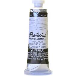 Pre-Tested Artists Oil Colors superba white P200 1.25 oz