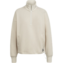 Adidas Women's Essentials Future Icons Quarter-Zip Sweatshirt - Non Dyed