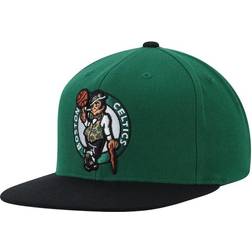 Mitchell & Ness Kelly Boston Celtics Two-Tone Wool Snapback Hat - Green/Black