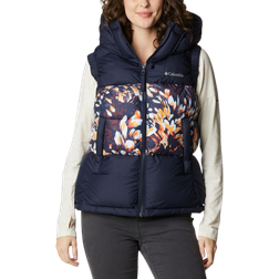 Columbia Women's Pike Lake II Insulated Vest - Dark Nocturnal/Dark Nocturnal Florescen