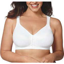 Playtex 18 Hour Posture Boost Front Close Wireless Bra - White