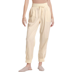 A New Day High-Rise Woven Ankle Jogger Pants - Cream