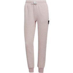 Adidas Women's Studio Lounge Fleece Pants - Botanic Pink Mel