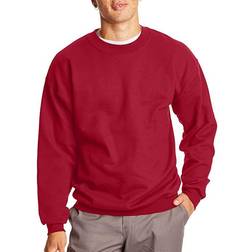 Hanes Ultimate Cotton Heavyweight Crewneck Sweatshirt - Deep Red