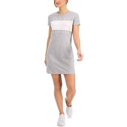 Tommy Hilfiger Women's Flag Dress - Stone Grey Heather