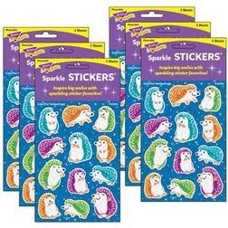 Trend Hedgehogs Sparkle Stickers 6 Pack