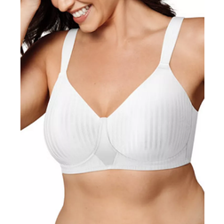 Playtex Secrets Perfectly Smooth Shaping Wireless Bra - White Stripe