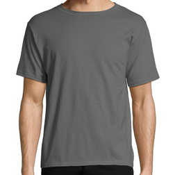 Hanes ComfortBlend EcoSmart Crewneck T-shirt 4-pack - Smoke Grey