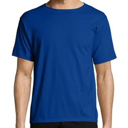 Hanes ComfortBlend EcoSmart Crewneck T-shirt 4-pack - Deep Royal