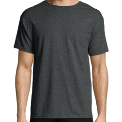 Hanes ComfortBlend EcoSmart Crewneck T-shirt 4-pack - Charcoal Heather