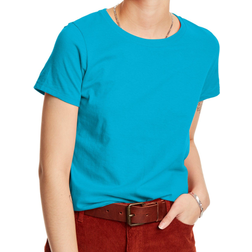 Hanes Women's Essential-T Short Sleeve T-Shirt - Blue Horizon
