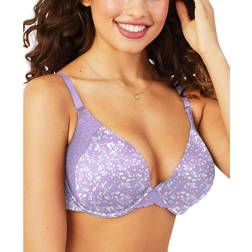 Maidenform Natural Boost Demi T-shirt Underwire Bra - Floral Ditsy Print/Sweetened Lilac