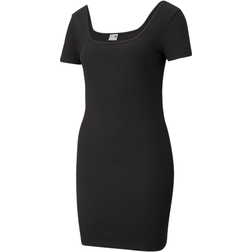 Puma Classics Ribbed Dress - Black