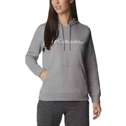 Columbia Logo Hoodie Women's - Monument Heather