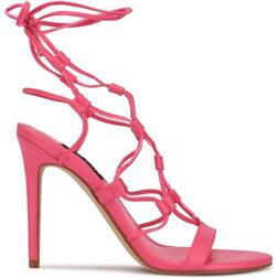 Nine West Mix Ankle Wrap - Wow Pink
