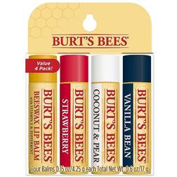 Burt's Bees Lip Balm 4-pack