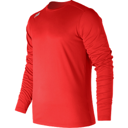 New Balance Long Sleeve Tech T-shirt Men - Team Red