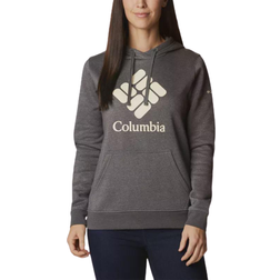 Columbia Columbia Trek Graphic Hoodie Women's - Charcoal Heather/Stacked Gem