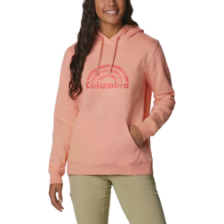 Columbia Columbia Trek Graphic Hoodie Women's - Coral Reef/Rainbow