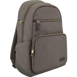 Travelon Anti-Theft Courier Slim Backpack - Stone Grey