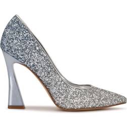 Nine West Trendz Pointy Toe - Blue Ombre Glitter