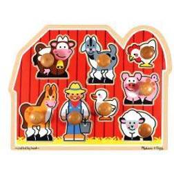 Melissa & Doug Farm Jumbo 8 Pieces