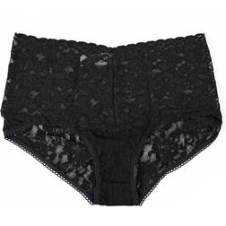 Hanky Panky Retro Lace V-Kini Briefs - Black