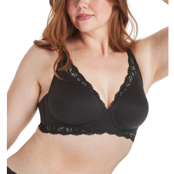 Maidenform Pure Comfort Convertible Wireless Bralette - Black