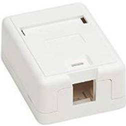 Tripp Lite n082-001-wh surface-mount box keystone jack 1-port