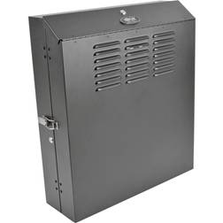 Tripp Lite SmartRack 4U Low-Profile Vertical-Mount Switch-Depth Wall-Mount Rack Enclosure Cabinet