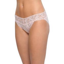 Hanky Panky Signature Lace V-Kini Briefs - Bliss Pink