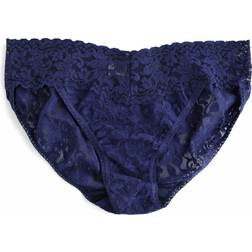 Hanky Panky Signature Lace V-Kini Briefs - Navy