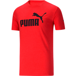 Puma Essentials Heather T-shirt - High Risk Red