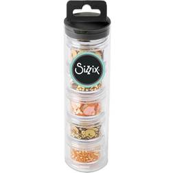 Sizzix Sizzix Gold Sequins & Beads: Pack Of 5