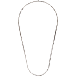 John Hardy Curb Chain Necklace 26" - Silver