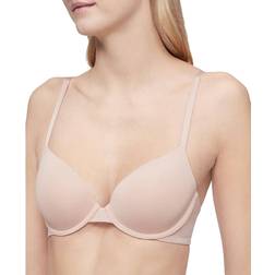 Calvin Klein Perfectly Fit Flex Lightly Lined Demi Bra - Honey Almond/Nude