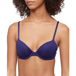 Calvin Klein Perfectly Fit Flex Lightly Lined Demi Bra - Purple Fuss