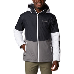 Columbia Point Park Insulated Jacket - Black/City Grey/White