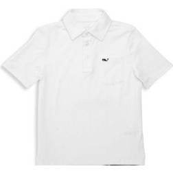 Vineyard Vines Kid's Edgartown Polo - White Cap