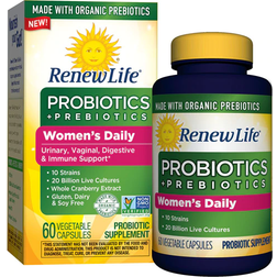 Renew Life Woman's Daily Probiotics plus Prebiotics 60 Capsules