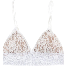 Hanky Panky Signature Lace Padded Triangle Bralette - White