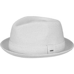 Bailey Billy Braided Trilby Bucket Hat - White