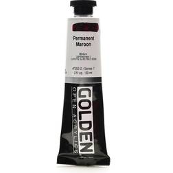 Golden OPEN Acrylic Colors permanent maroon 2 oz. tube