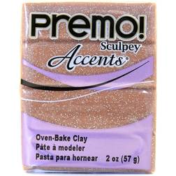 Sculpey Premo 2 oz, Rose Gold, Glitter