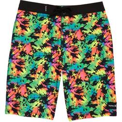 Hurley Kid's Tie Dye Splatter Board Shorts - Multi