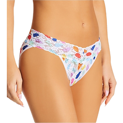 Hanky Panky Printed Signature Lace V-Kini - Playful Expressions